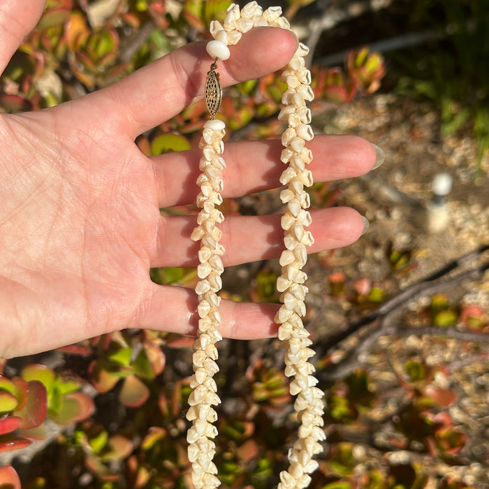 For Yolanda - Custom Restringing Ni'ihau Shell Necklace