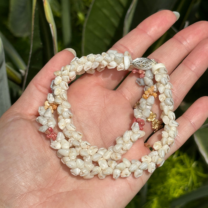 For Rhonda - Custom Restringing Ni'ihau Shell Necklace